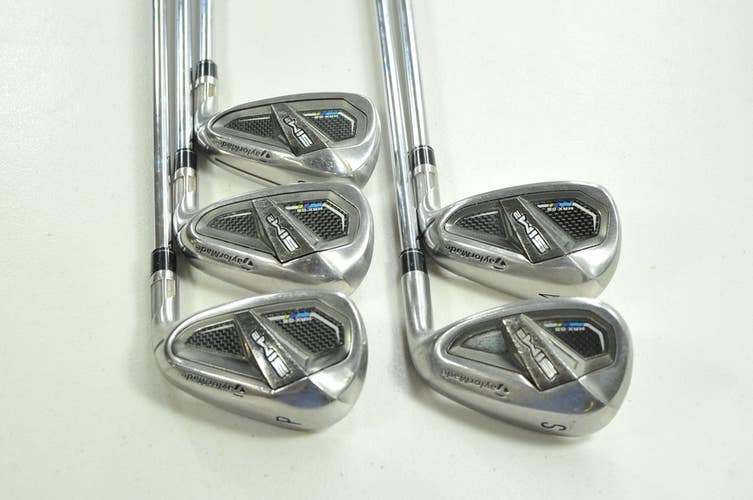 TaylorMade SIM2 Max OS 8-PW,AW,SW Iron Set Regular Flex Right KBS Steel # 200189