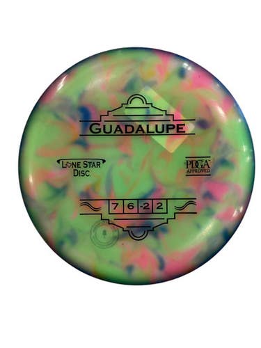 Used Lone Star Disc GUADALUPE Disc Golf Driver Green 11884-S000049730