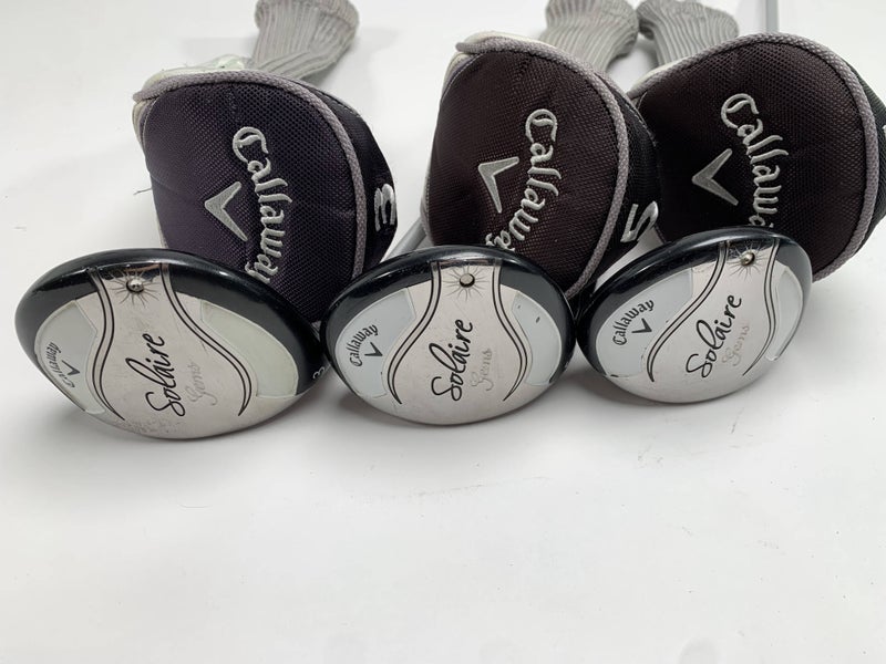 Callaway Solaire Gems Wood Set 3 5 7 | 15* 18* 21* 55g Graphite Womens LH