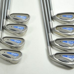 Ping G2 3-W Iron Set Regular Flex Black Dot Right TFC100 Graphite # 198974