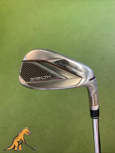 Used RH TaylorMade Stealth Pitching Wedge KBS Max 85g Steel Regular Flex
