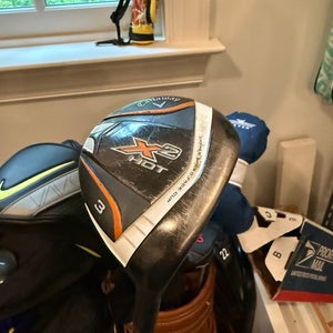 Men's Callaway X2 Hot Right Handed Fairway Wood Regular Flex 3 Wood (Used)