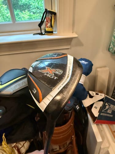 Men's Callaway X2 Hot Right Handed Fairway Wood Regular Flex 3 Wood (Used)