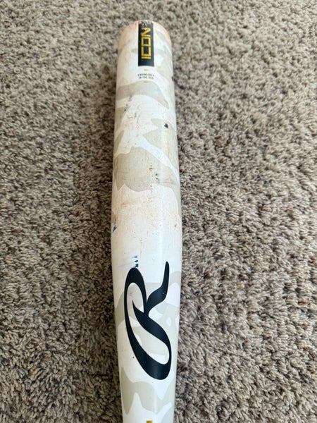 Rawlings Icon Composite USSSA Certified Bat (-8) 24 oz 32" (Used)