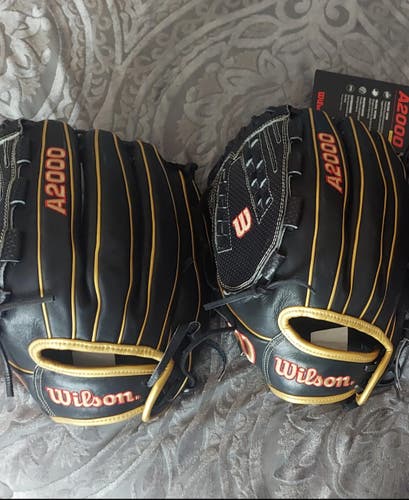 Left Hand Throw Wilson A2000 Softball Glove 12" (New)