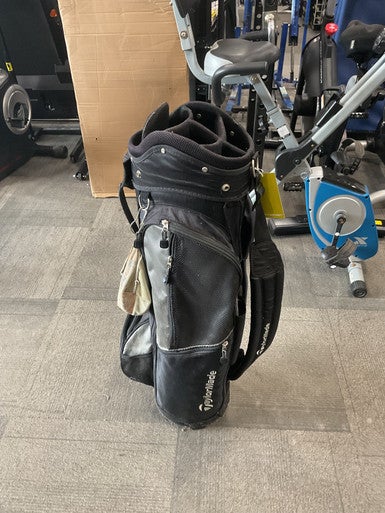 Used Taylormade 6 WAY CART BAG Mens Cart Bag Navy Blue 11614-S000218352