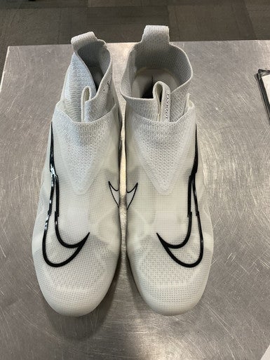 Used Nike Adult FB Cleats White Senior 13 11614-S000218356