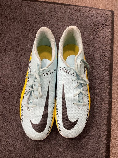 Used Nike PHANTOM GT Soccer Cleats Sky Blue Senior 9.5 11614-S000218345