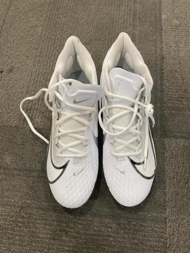 Used Nike VAPOR Adult FB Cleats White Senior 11 11614-S000218391