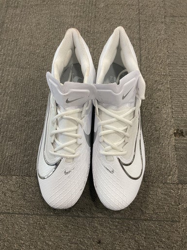 Used Nike VAPOR Adult FB Cleats White Senior 13 11614-S000218390