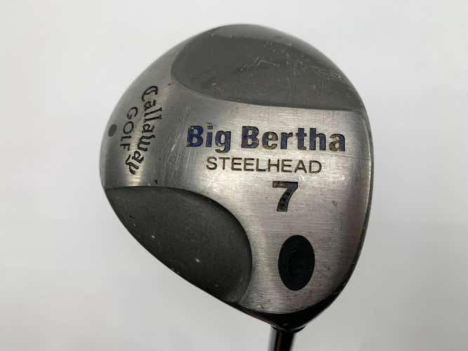 Callaway Steelhead 7 Fairway Wood 21* RCH 99 Senior Graphite Mens RH