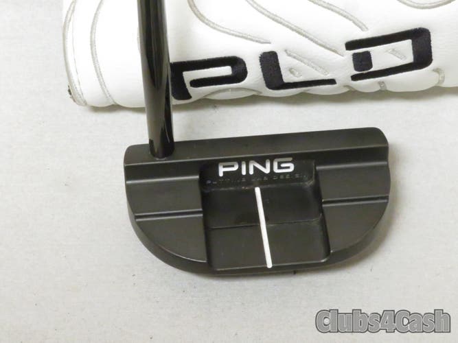 PING 2024 PLD Milled DS72 Putter Gun Metal Black Chrome 34" +Cover  Near MINT