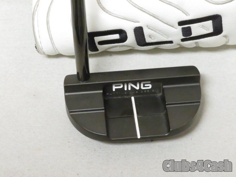 PING 2024 PLD Milled DS72 Putter Gun Metal Black Chrome 34" +Cover  Near MINT