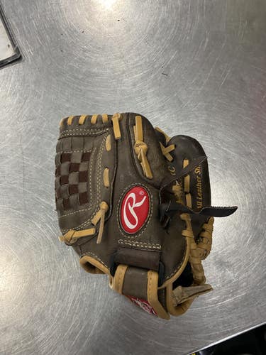 Used Rawlings HIGHLIGHT H100BRC BB/SB Glove T-ball Brown 10" 11614-S000217870