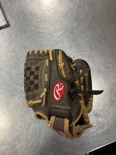 Used Rawlings HIGHLIGHT H100BRC BB/SB Glove T-ball Brown 10" 11614-S000217870