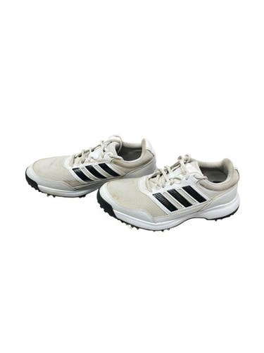 Adidas (Used) Size M 8.0 (W 9.0) White Men's Golf Shoes
