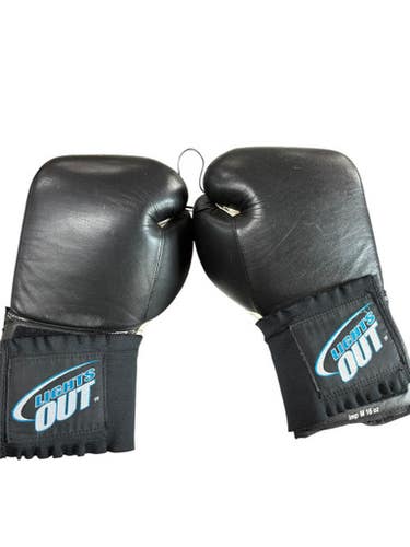 Used Boxing Gloves Black LG 11833-S000164012