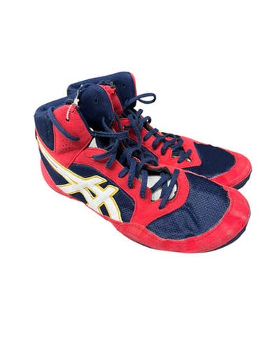 Used Asics Wrestling Shoes Red Youth 10.0 11833-S000165023