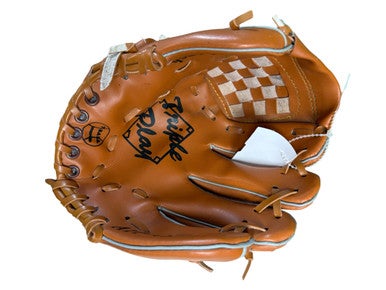 Used TRIPLE PLAY 9 IN BB/SB Glove RH Throw Brown 9" 11833-S000165040