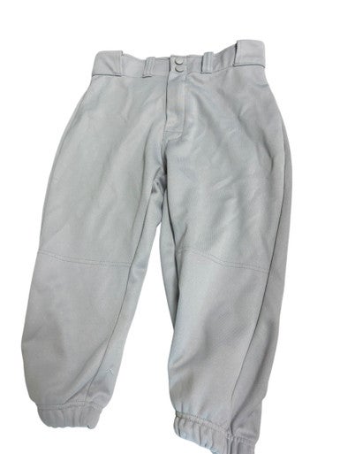 Used Easton GRAY YTH LG PANTS BB/SB Pant Boys Grey LG 11833-S000165035