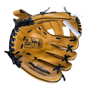 Used TBALL USA 9.5 IN BB/SB Glove RH Throw Brown 9 1/2" 11833-S000165042