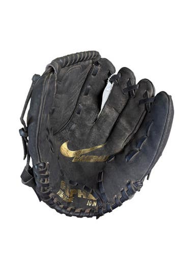 Used Nike ALPHA HUARACHE 10 IN BB/SB Glove RH Throw Black 10" 11833-S000165041