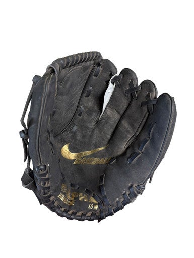 Used Nike ALPHA HUARACHE 10 IN BB/SB Glove RH Throw Black 10" 11833-S000165041