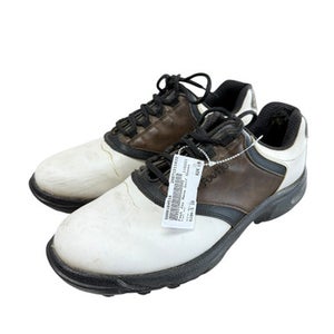 Used Foot Joy Mens Golf Shoes White Senior 10 11833-S000164514