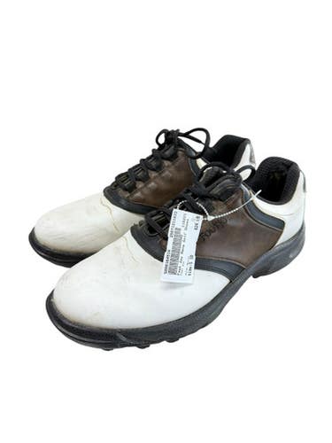 Used Foot Joy Mens Golf Shoes White Senior 10 11833-S000164514