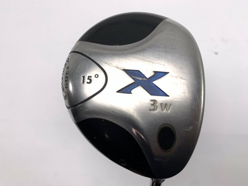 Callaway X 3 Fairway Wood 15* Uniflex Steel Mens RH Oversize Grip