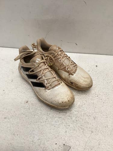 Used Adidas ADIZERO BB/SB Cleats White Senior 8.5 11443-S000196378