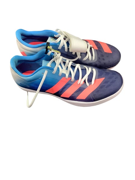Blue Men's Adult Size M 12.0 (W 13.0) Adidas Detachable Cleats Cleats (Used)