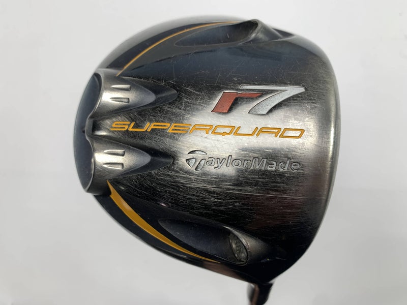 TaylorMade R7 Superquad Driver 10.5* Fujikura REAX Stiff Graphite Mens RH