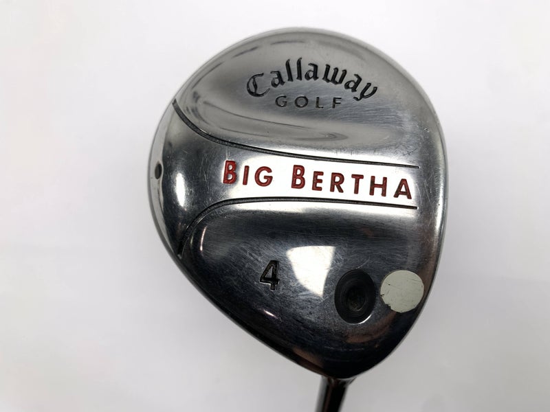 Callaway Big Bertha 2004 4 Fairway Wood 17* RCH 75w Regular Graphite Mens RH