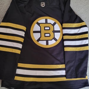 Boston Bruins Black Centennial Home Jersey Men's Adidas Jersey Size 50 (New)