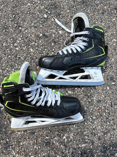 Senior Bauer GSX Hockey Goalie Skates Extra Wide Width Size 6 (Used)