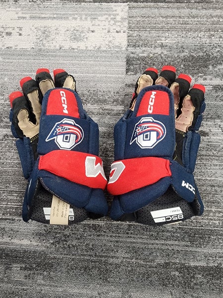 Blue Junior CCM 85C Gloves 12" (Used)