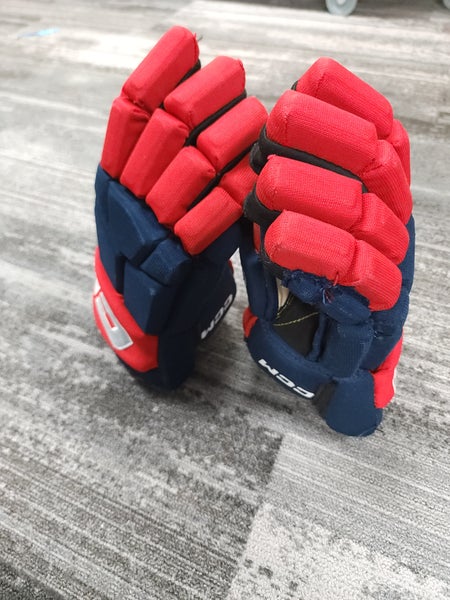 Blue Junior CCM 85C Gloves 12" (Used)