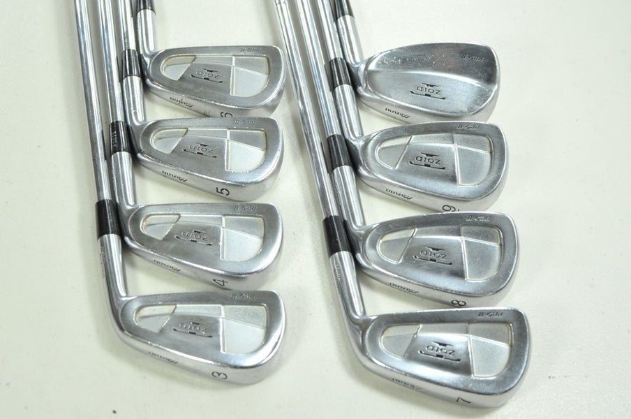 Mizuno T-Zoid Pro II Forged 3-PW Iron Set Stiff Flex RH DG S300 Steel # 200158
