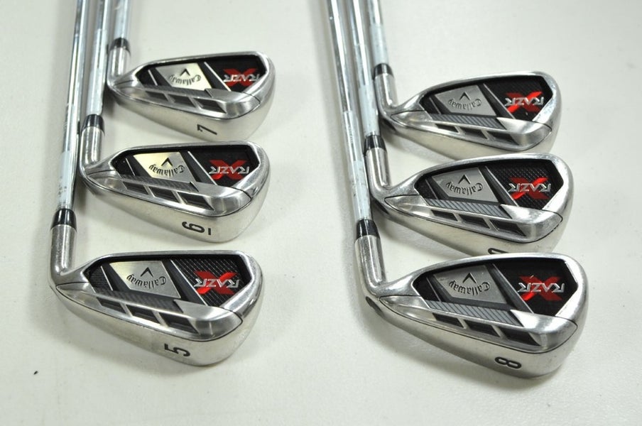 Callaway RAZR X 5-PW Iron Set Uniflex Right Steel # 200494