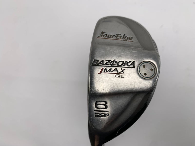 Tour Edge Bazooka Jmax QL Ironwood 6 Hybrid 29* Aldila NVS - Bazooka 70g Mens LH