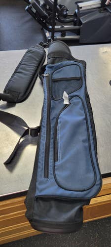 Used SUNDAY BAG Mens Stand Bag Navy Blue 11497-S000150795