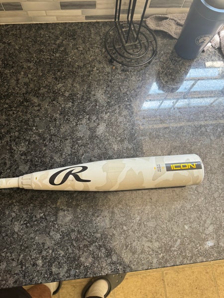 2025 Rawlings Icon Composite USSSA Certified Bat (-10)  18 oz 28" (Used)