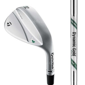 NEW TaylorMade '24 Milled Grind 4 MG4 Chrome 58-LBV7 58 Wedge DG Tour Issue 115