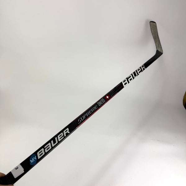 Used Left Red Bauer Supreme One95 | 67 Flex P10 Curve Grip | E739
