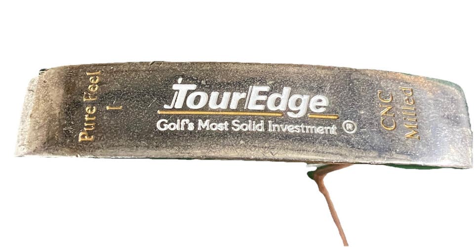 Tour Edge Pure Feel 1 CNC Milled Blade Putter RH Steel 34.5" Good Factory Grip