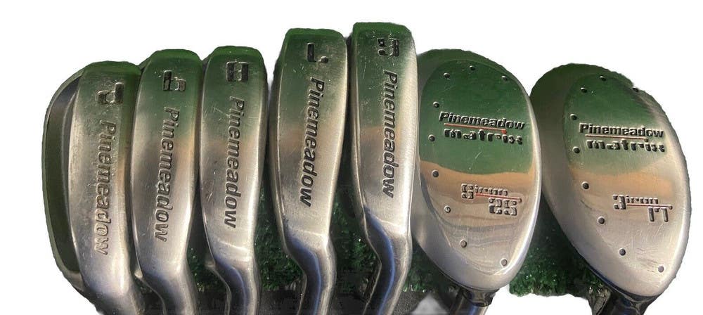 Pinemeadow Matrix Golf Set 3h,5h,6-PW Men's RH  NRG Regular Graphite Good Grips
