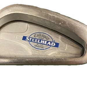 Callaway Steelhead X-14 6 Iron Constant Weight Stiff Steel 37.5" RH New Grip