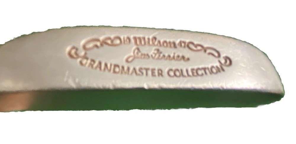 Wilson Jim Ferrier Grandmaster Napa Blade Putter Steel 35" RH Vintage Wrap Grip