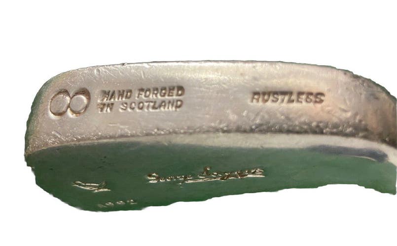 George Sayers AA92 8 Iron Hand Forged In Scotland RH Steel 36" Vintage Grip